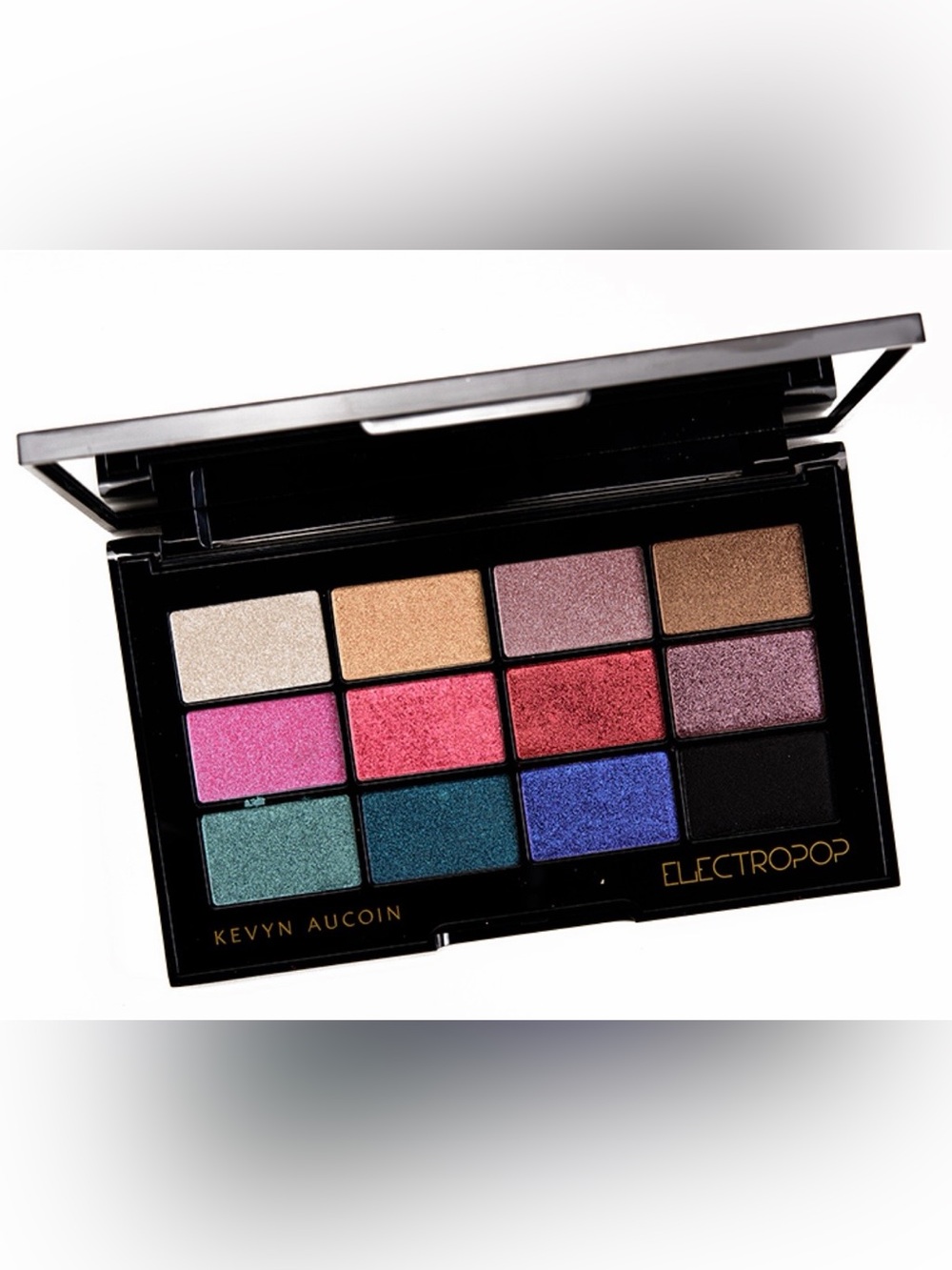NWB Kevyn Aucoin Electropop Eyeshadow Palette Metallic Limited Edition Festival